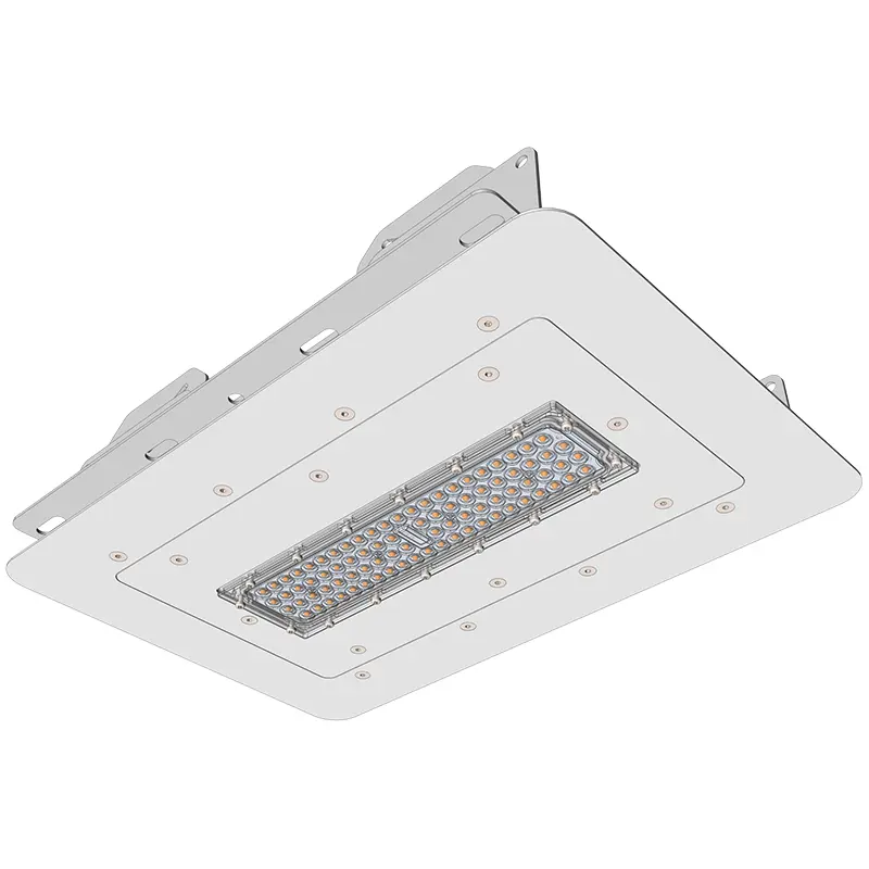 Вуличний вбудований світильник A-LED-72x26-1-300-50-8100, 50W, для АЗС