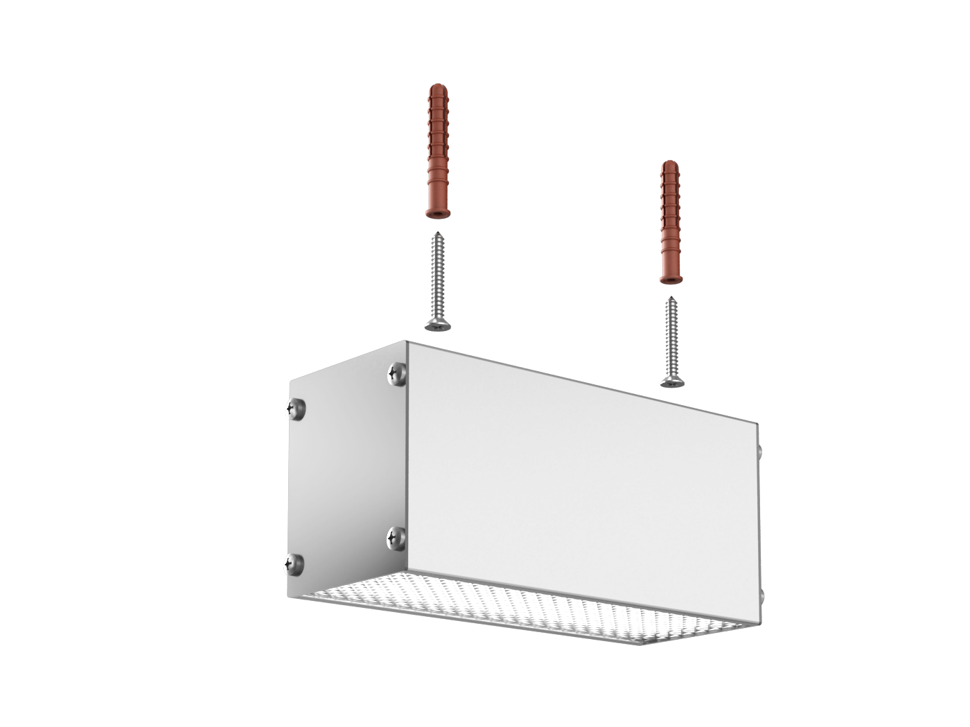 Накладний ЖКГ LED світильник A-LED-60х70-150-7-1116, 7W, 150мм