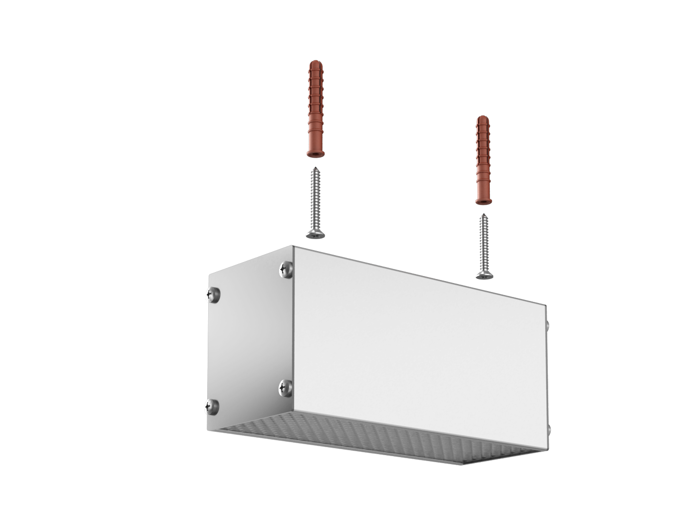 Накладний ЖКГ LED світильник A-LED-60х70-150-7-1116, 7W, 150мм